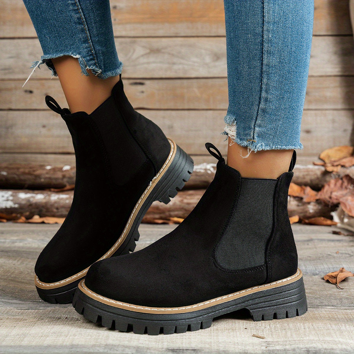 MABEL - BOTINES CHELSEA CON PLATAFORMA