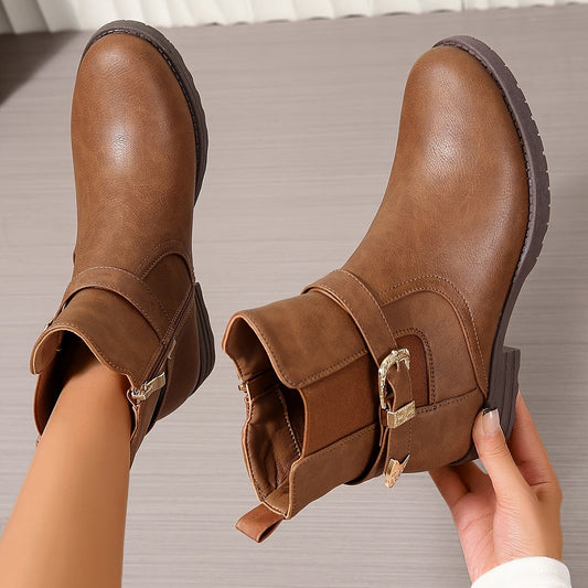 JEMIMA - BOTINES CAMPEROS CON HEBILLA