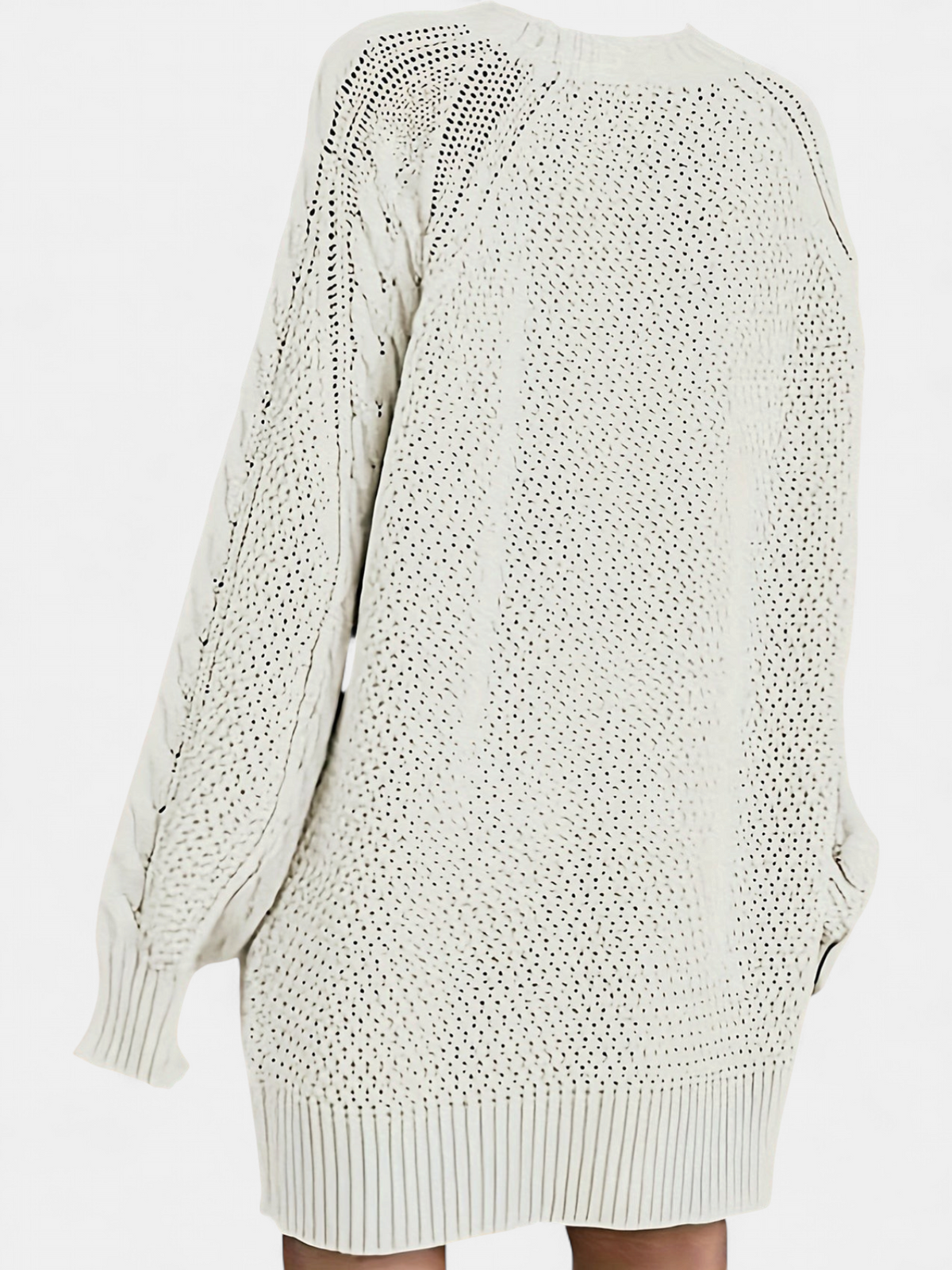 EMORY - JERSEY DE PUNTO TRENZADO OVERSIZE