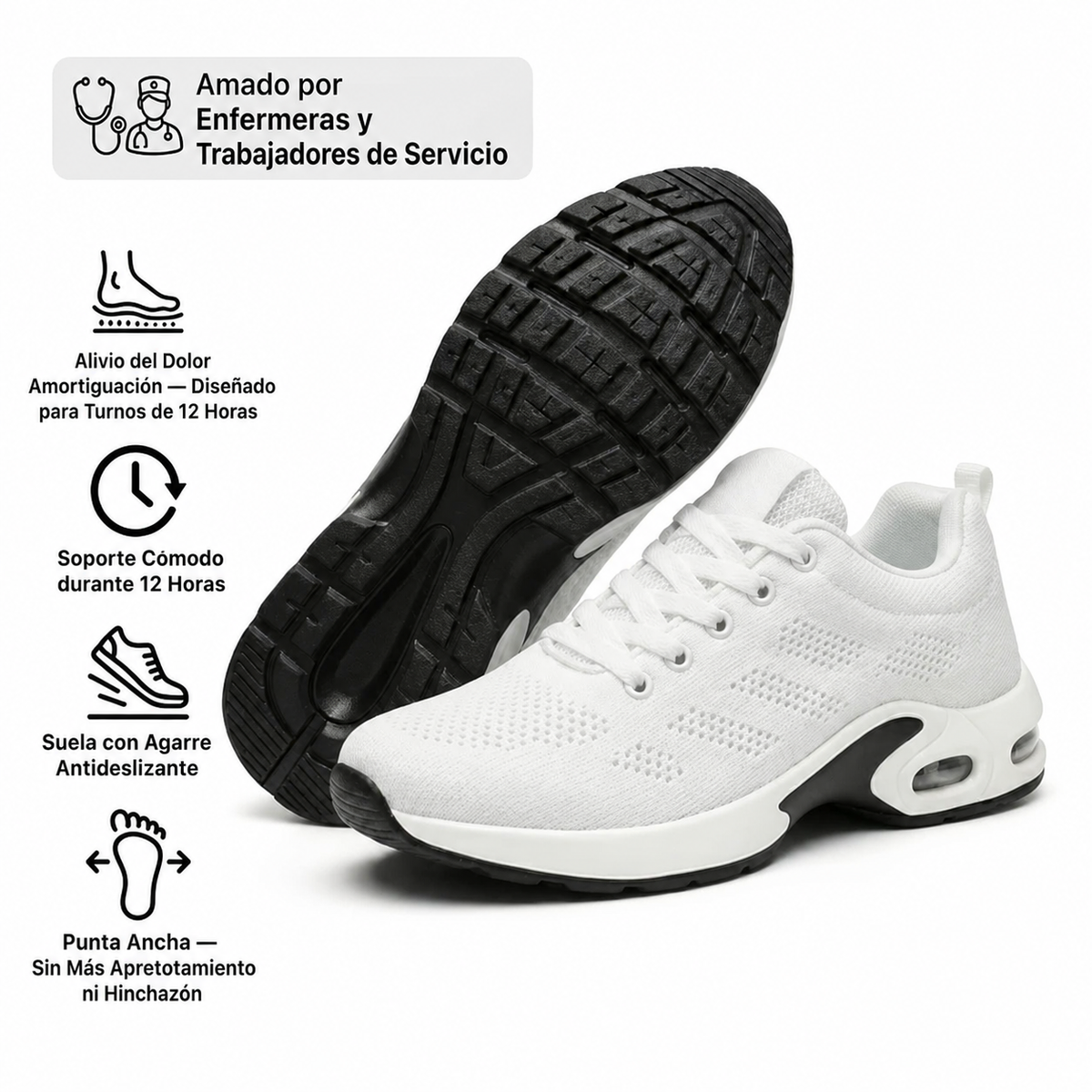 PAUSA - ZAPATOS DE CONFORT 12H