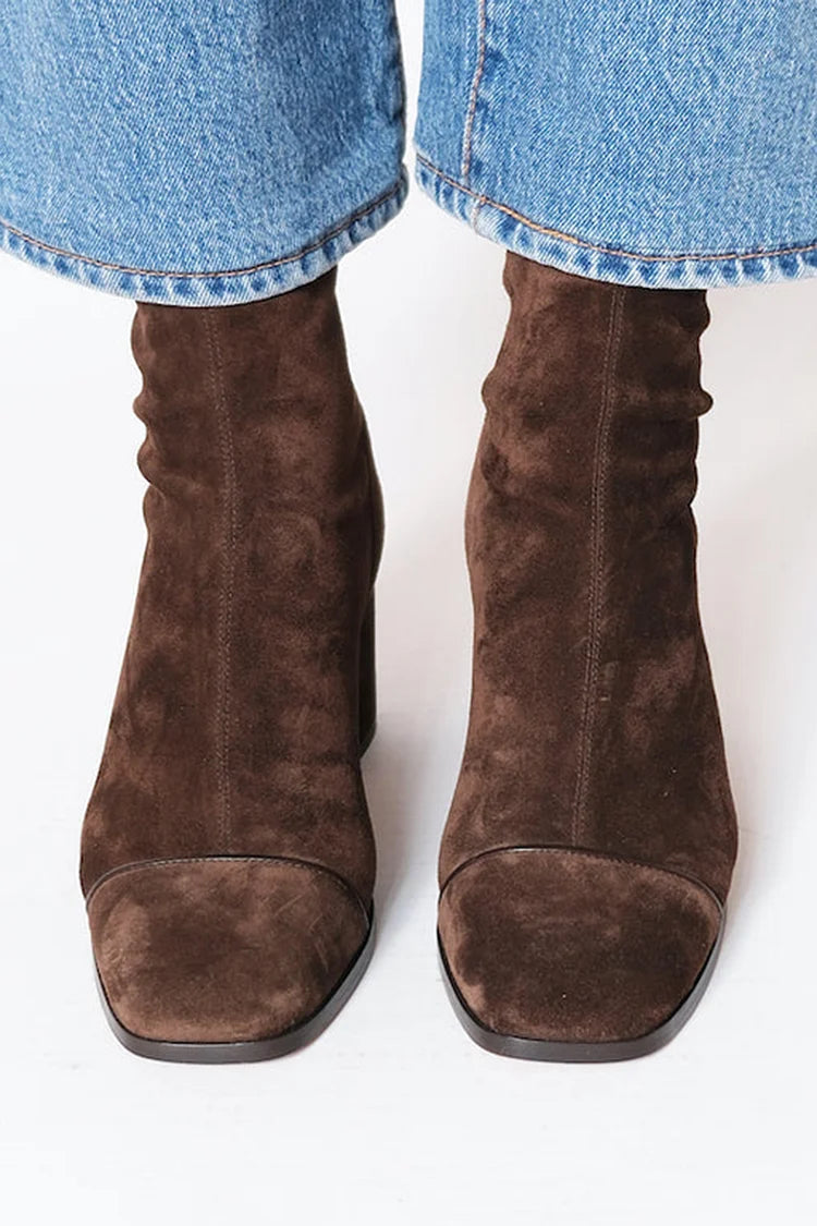 DARIA - BOTINES DE PUNTA CUADRADA