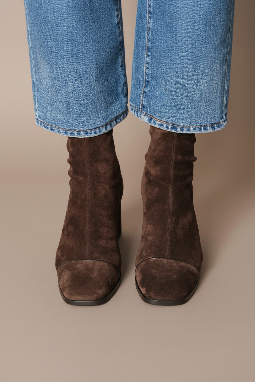 DARIA - BOTINES DE PUNTA CUADRADA