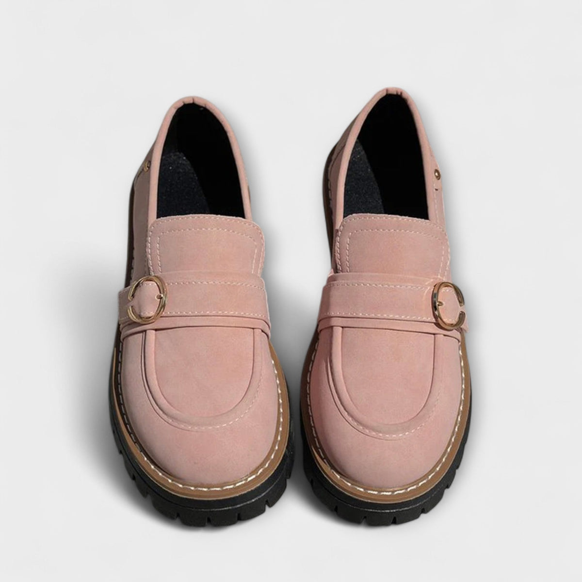 LORA - MOCASINES CASUALES DE PUNTA REDONDA