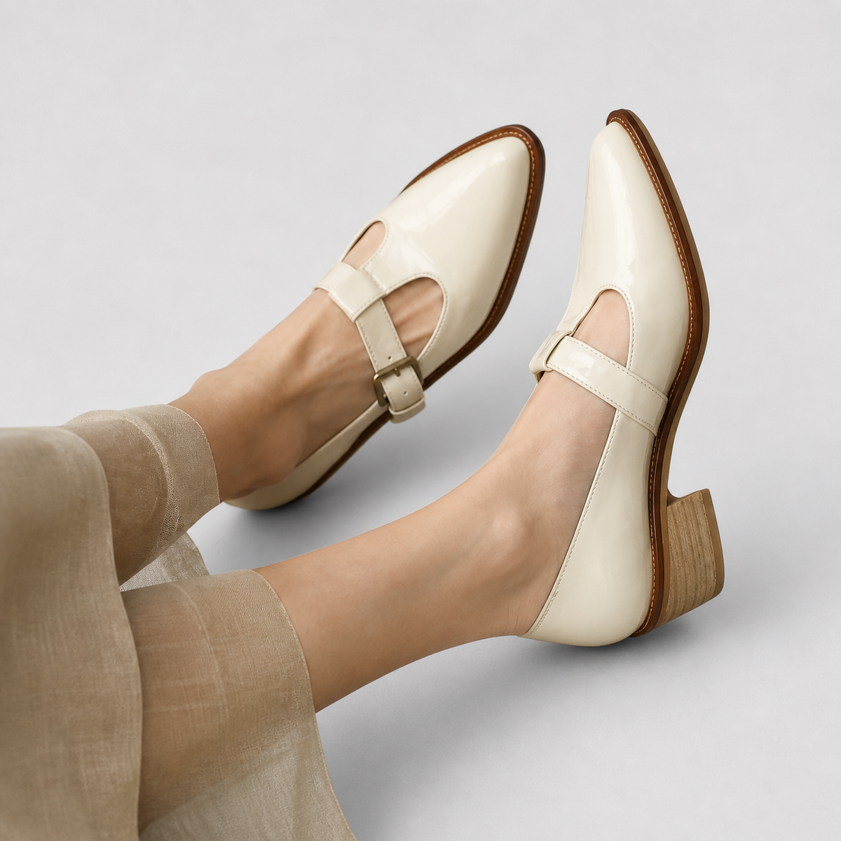 MIA - ZAPATOS MARY JANE DE PIEL