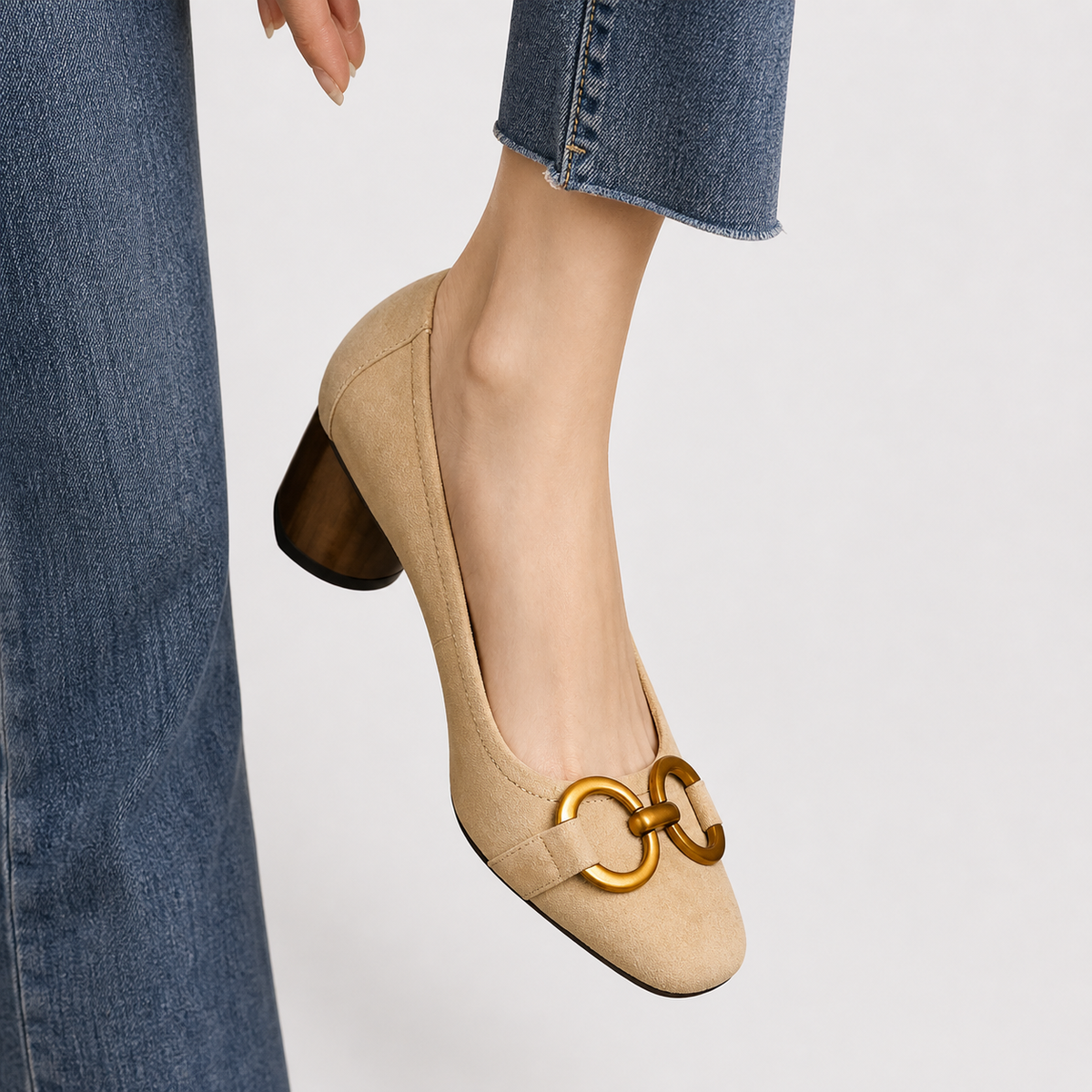 DOROTHY - ZAPATOS DE TACÓN CON HEBILLA