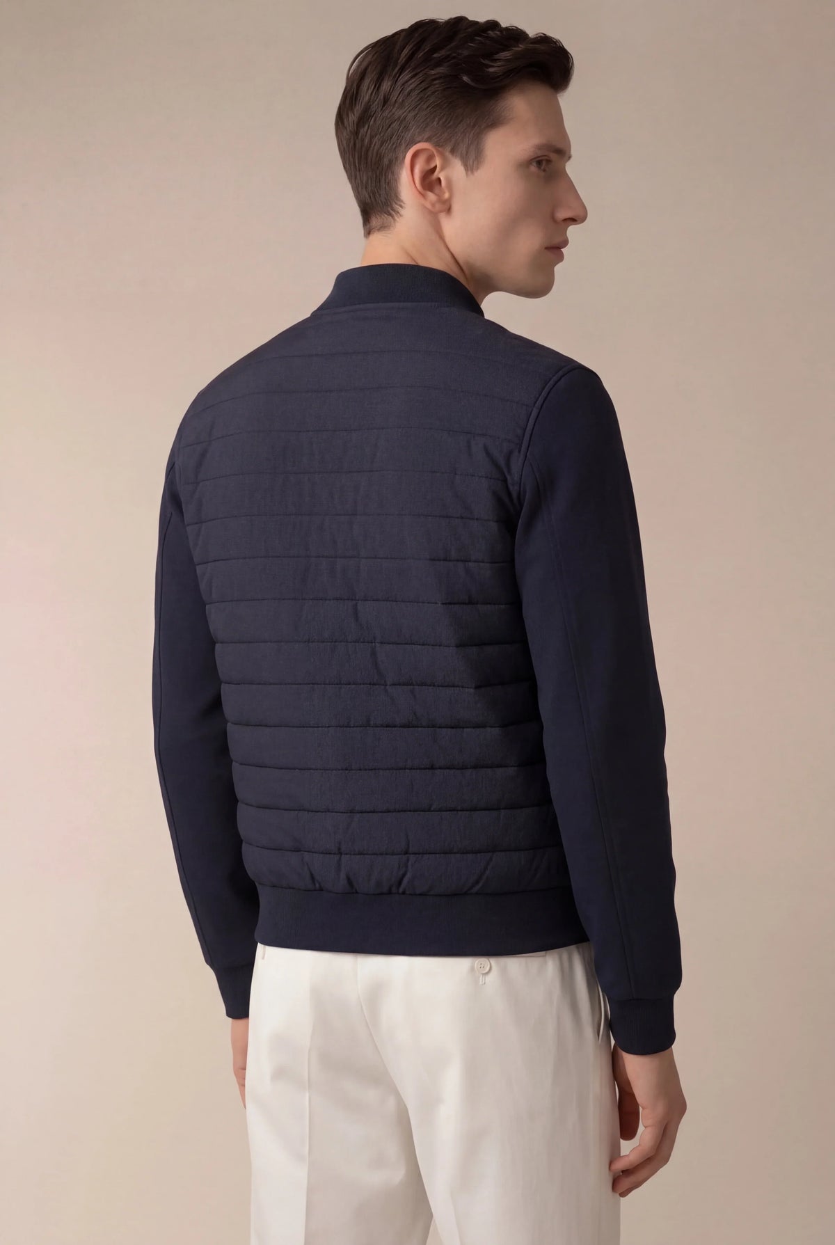 CHAQUETA ACOLCHADA URBANA AZUL MARINO