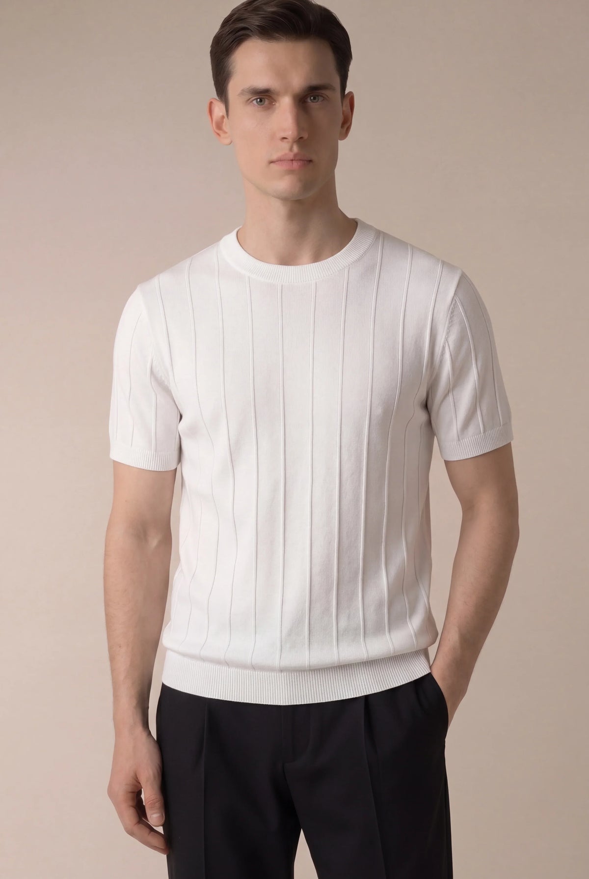 CAMISETA BLANCA ELEGANTE