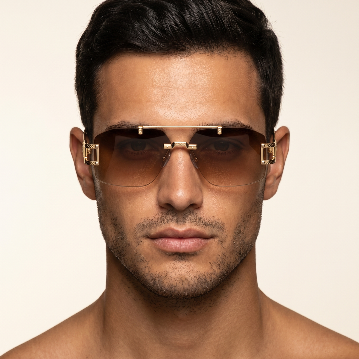 LENTES DE SOL DORATO