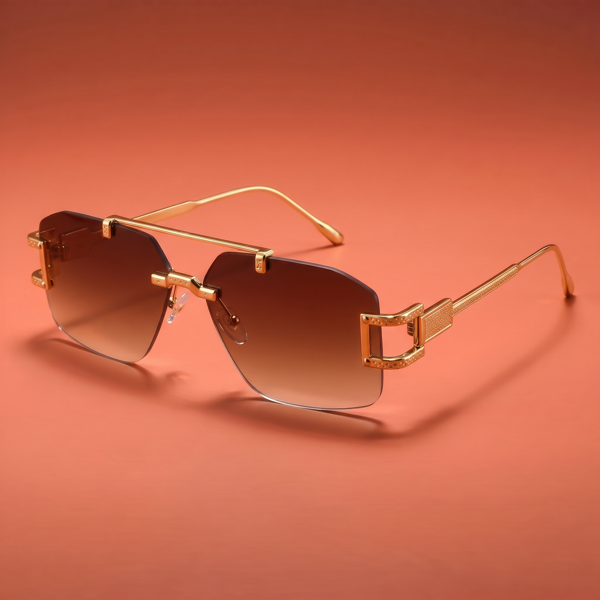 LENTES DE SOL DORATO