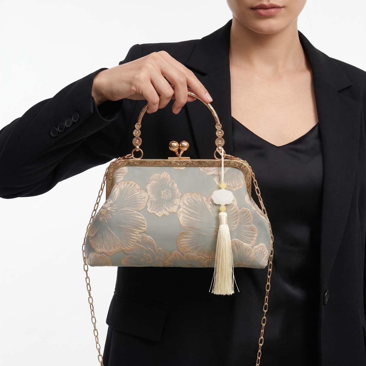 BOLSO DE MANO GIARDINO