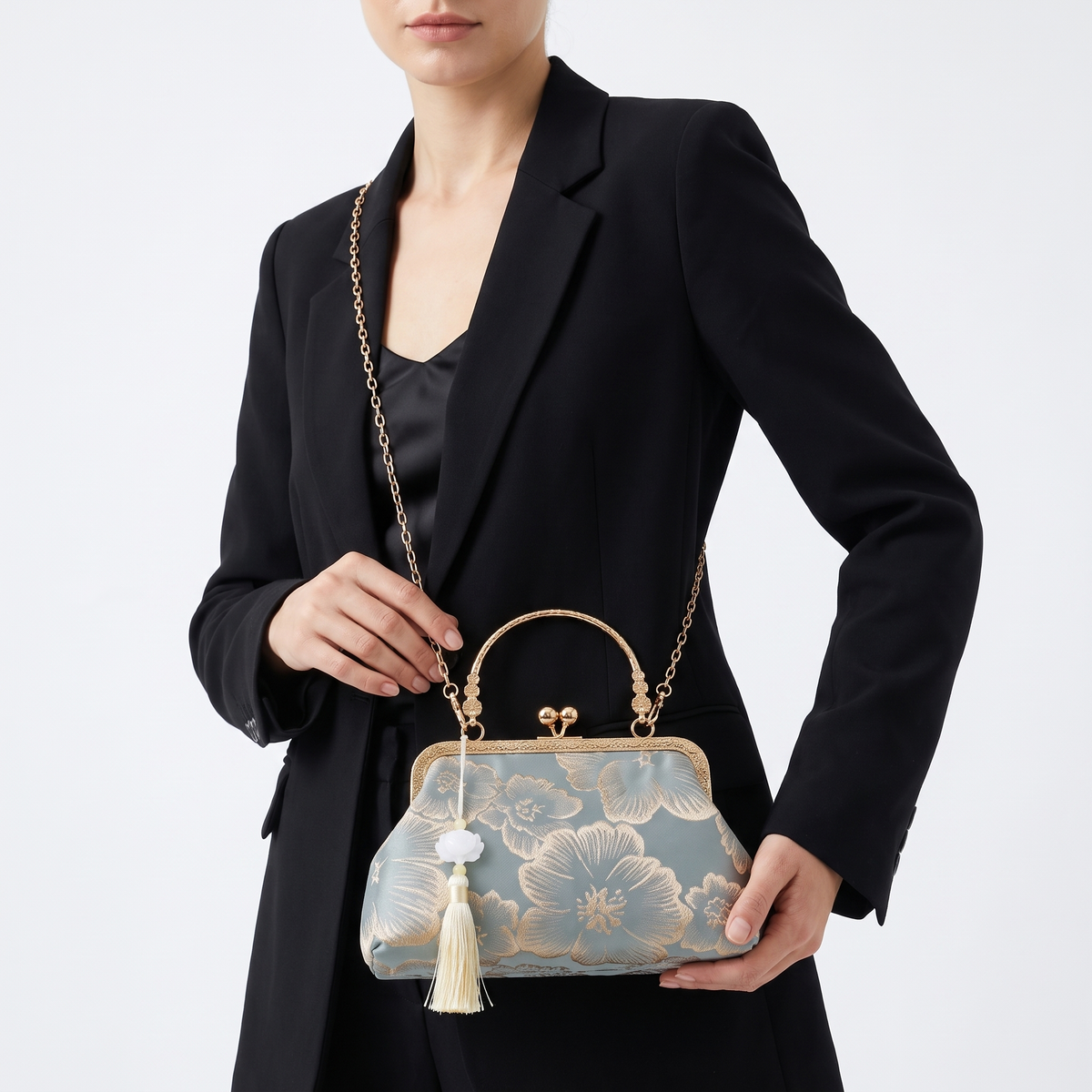 BOLSO DE MANO GIARDINO