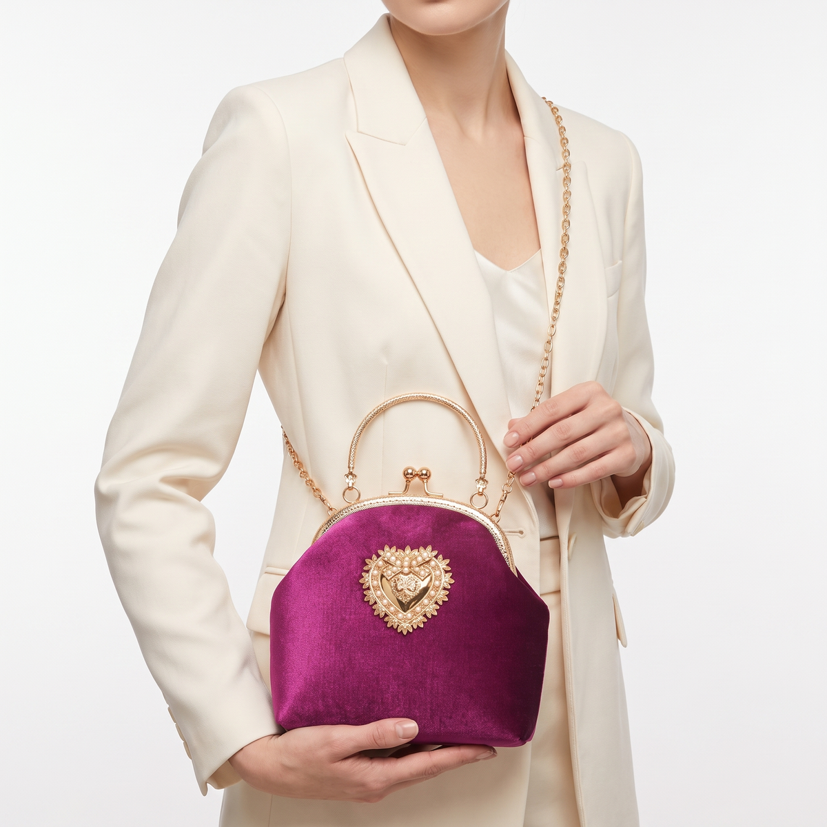 BOLSO DE MANO AMORINA