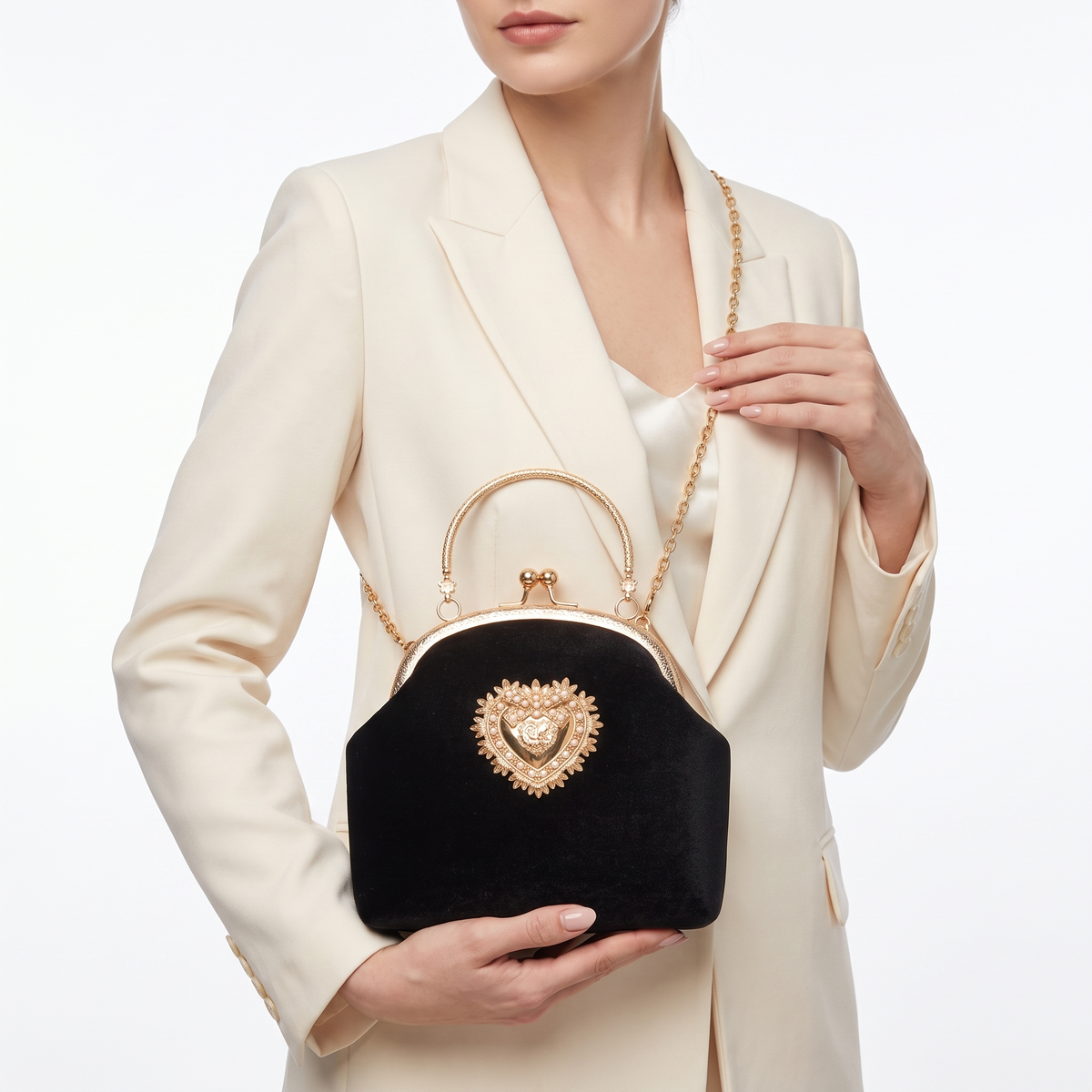 BOLSO DE MANO AMORINA