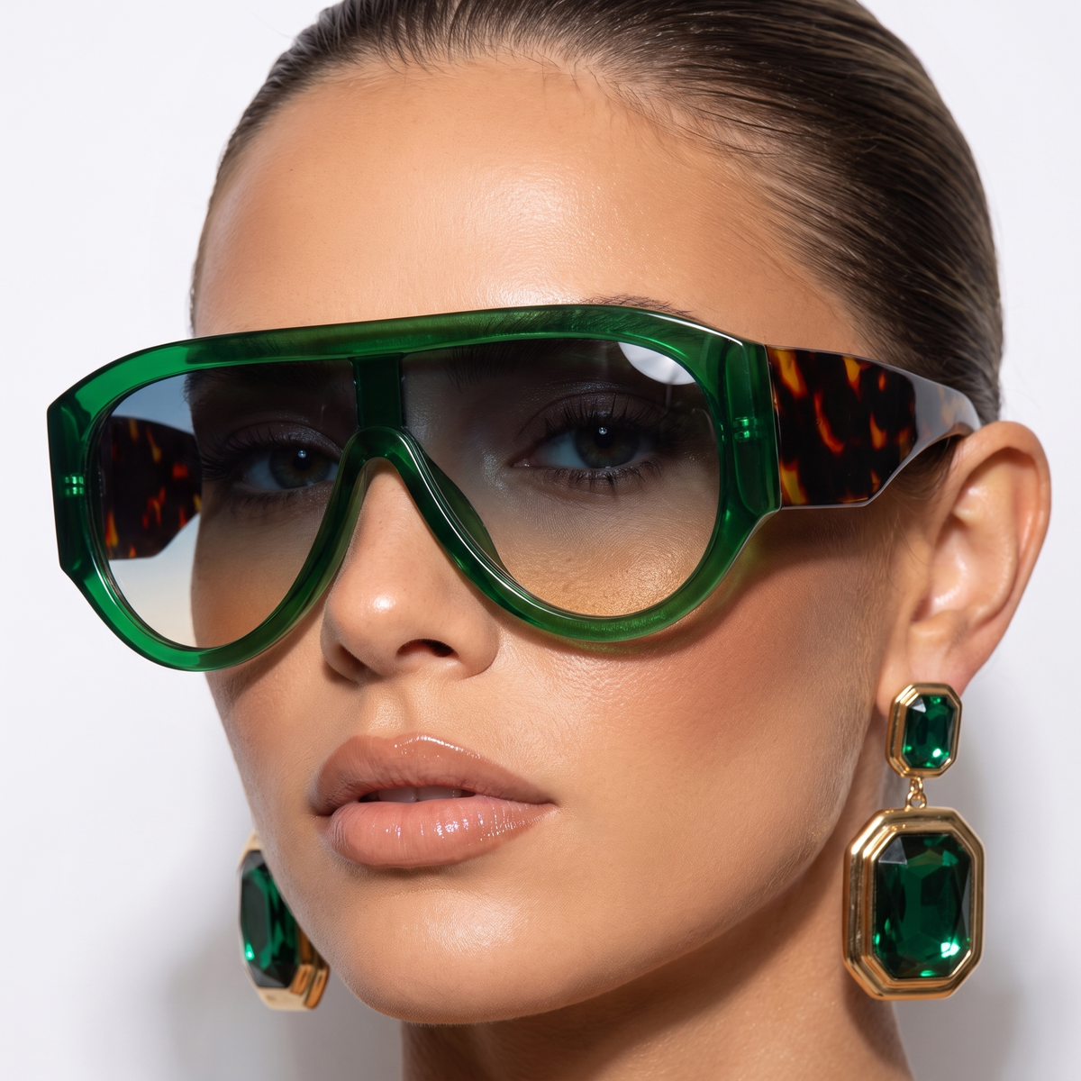LENTES DE SOL VERDE