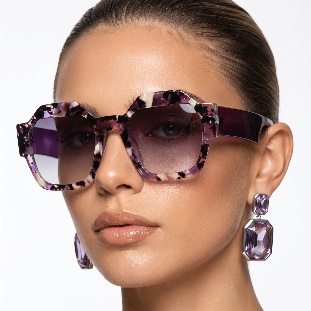 LENTES DE SOL GEOMÉTRICOS