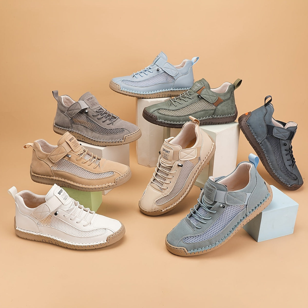MISTRAL - ZAPATILLAS TRANSPIRABLES DE REJILLA
