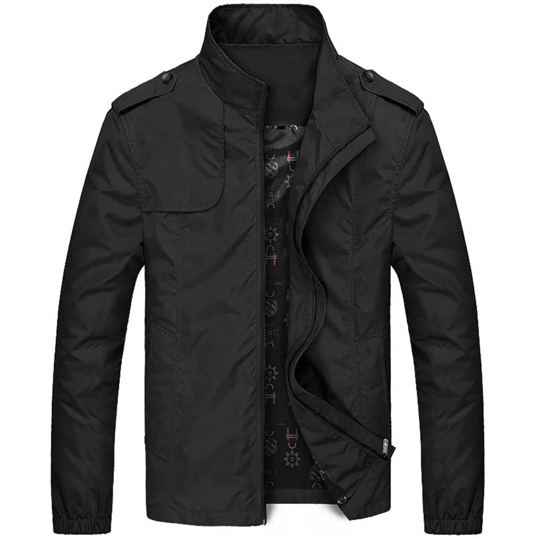 BELLAGIO - CHAQUETA MASCULINA CON CUELLO ALTO