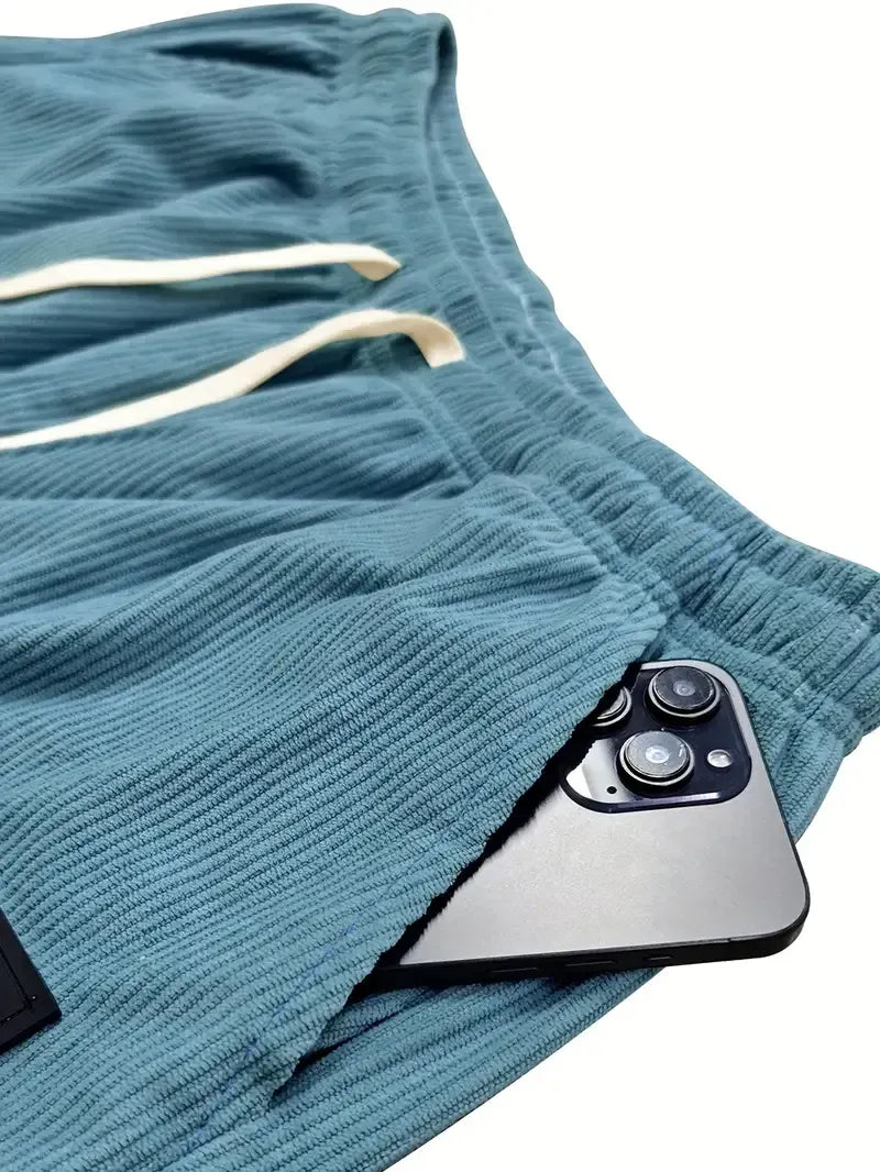 VIREO - PANTALONES ANCHOS CON CINTURILLA FLEXIBLE