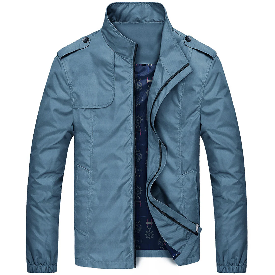 BELLAGIO - CHAQUETA MASCULINA CON CUELLO ALTO