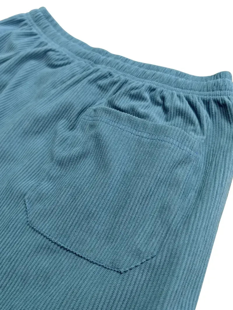 VIREO - PANTALONES ANCHOS CON CINTURILLA FLEXIBLE
