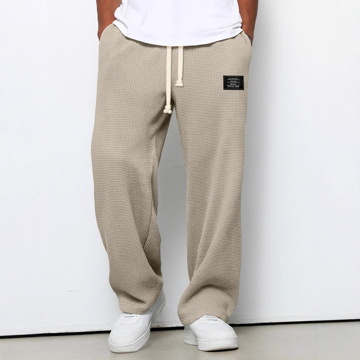 LINOX - PANTALÓN CORTE ANCHO Y AJUSTABLE