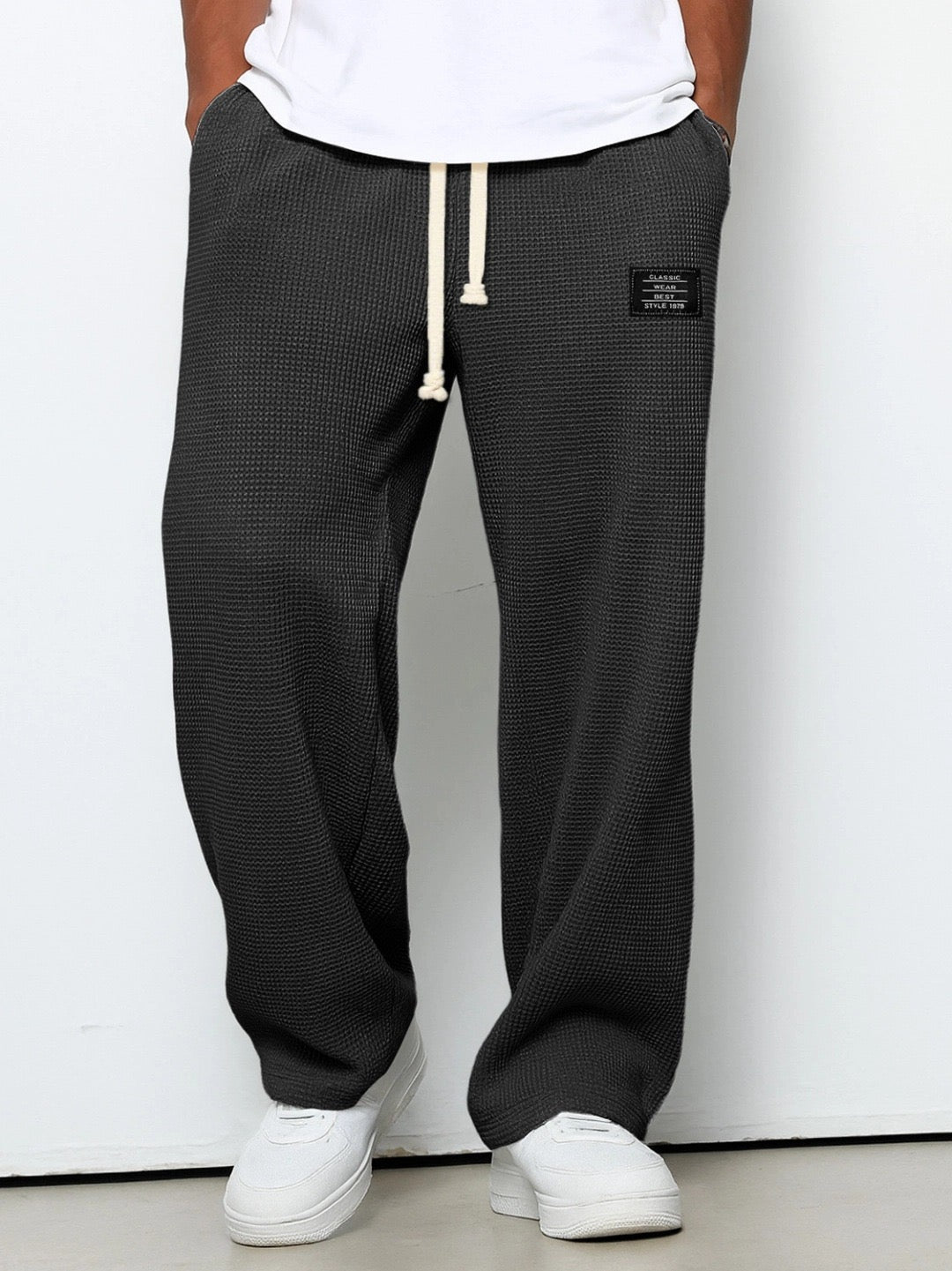 LINOX - PANTALÓN CORTE ANCHO Y AJUSTABLE