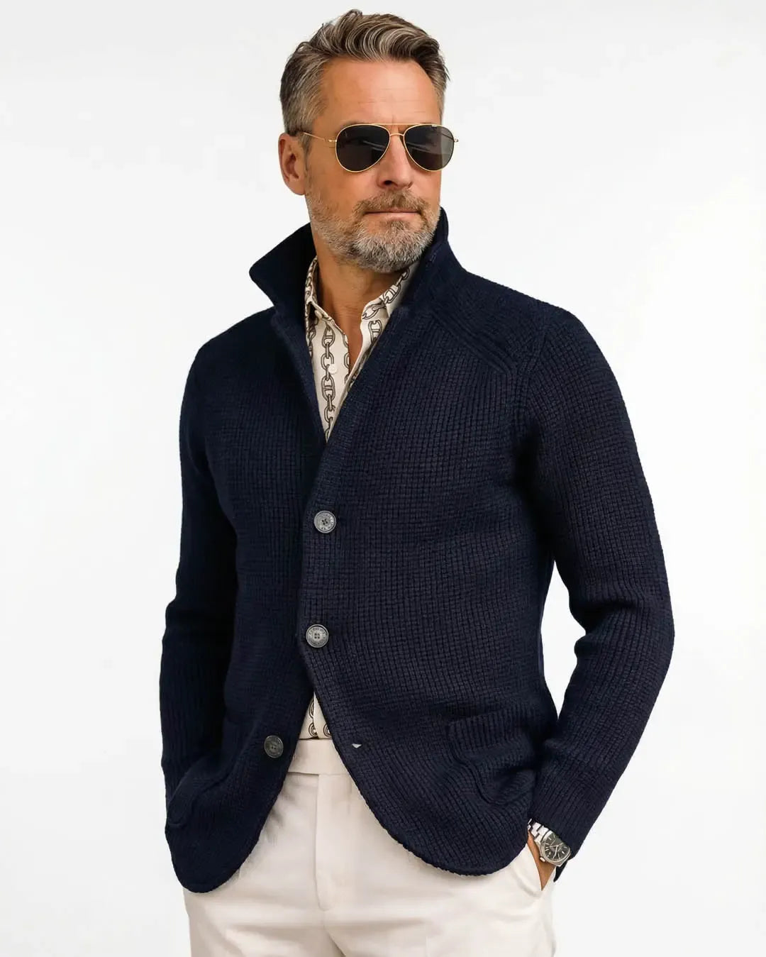 IVANI - CHAQUETA TEJIDA PREMIUM