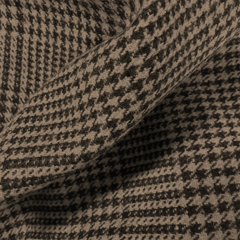 RICHMOND - CHAQUETA RETRO INFORMAL DE TWEED A CUADROS CON CUELLO ALTO