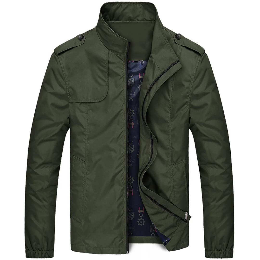 BELLAGIO - CHAQUETA MASCULINA CON CUELLO ALTO
