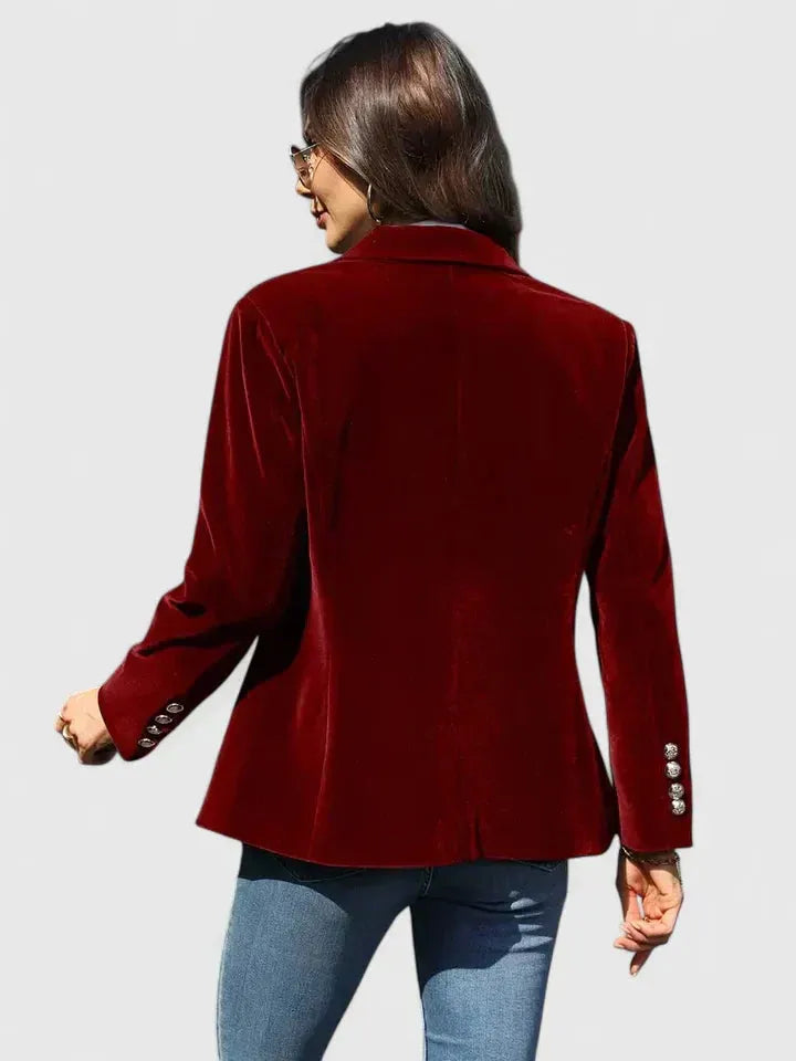 BIANCA - BLAZER DE TERCIOPELO