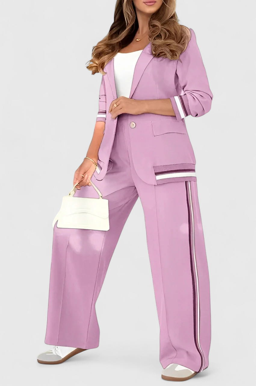 SIGNE - CONJUNTO URBANO DE CAMISA Y PANTALÓN