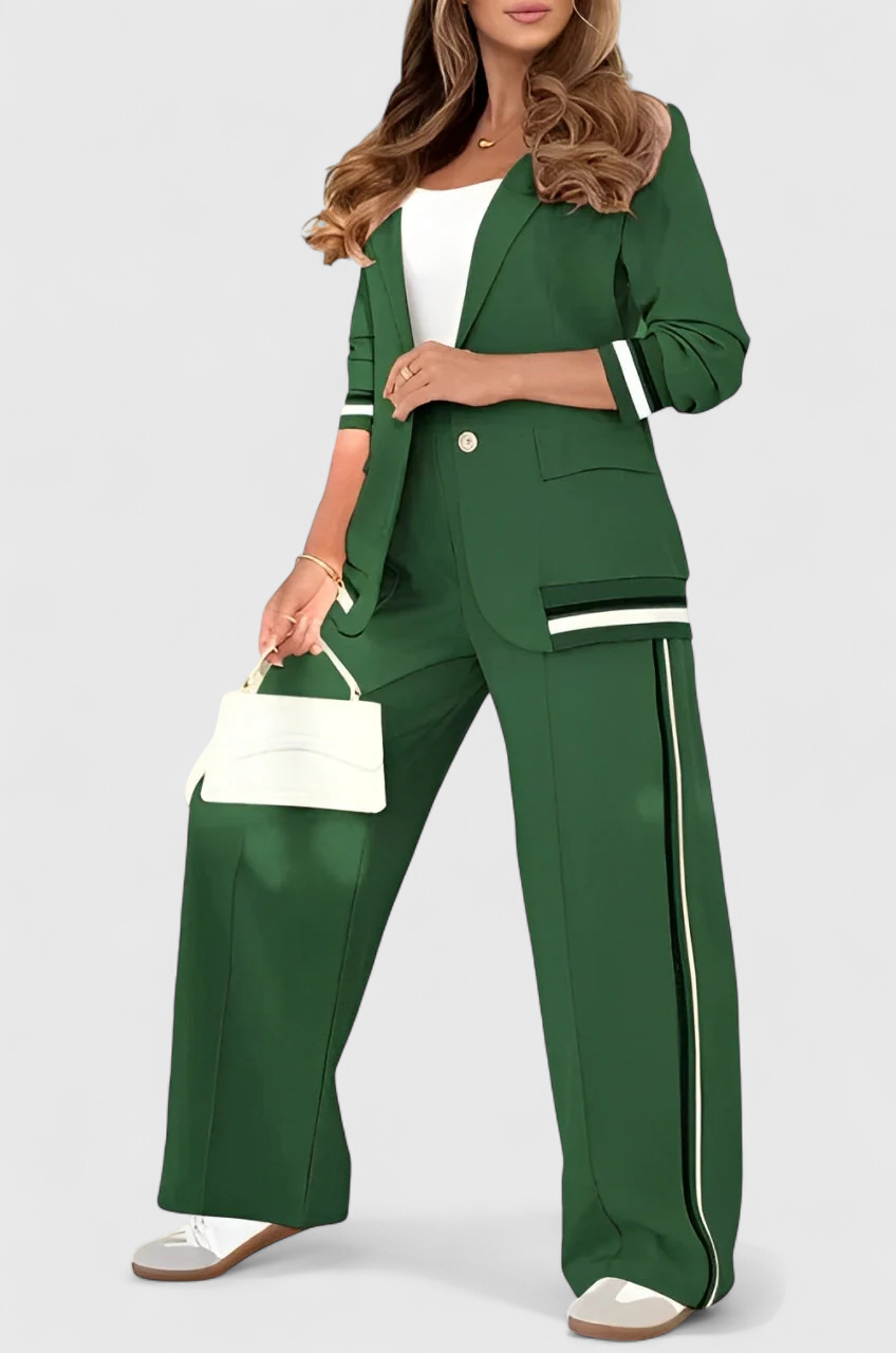 SIGNE - CONJUNTO URBANO DE CAMISA Y PANTALÓN