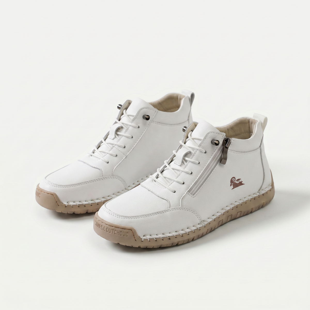 VELIA - ZAPATILLAS CON AMORTIGUACIÓN Y CREMALLERA