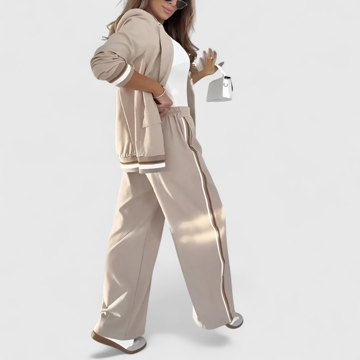 SIGNE - CONJUNTO URBANO DE CAMISA Y PANTALÓN