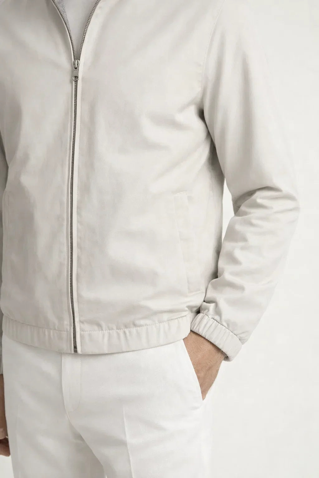 CHAQUETA TÉCNICA MARFIL