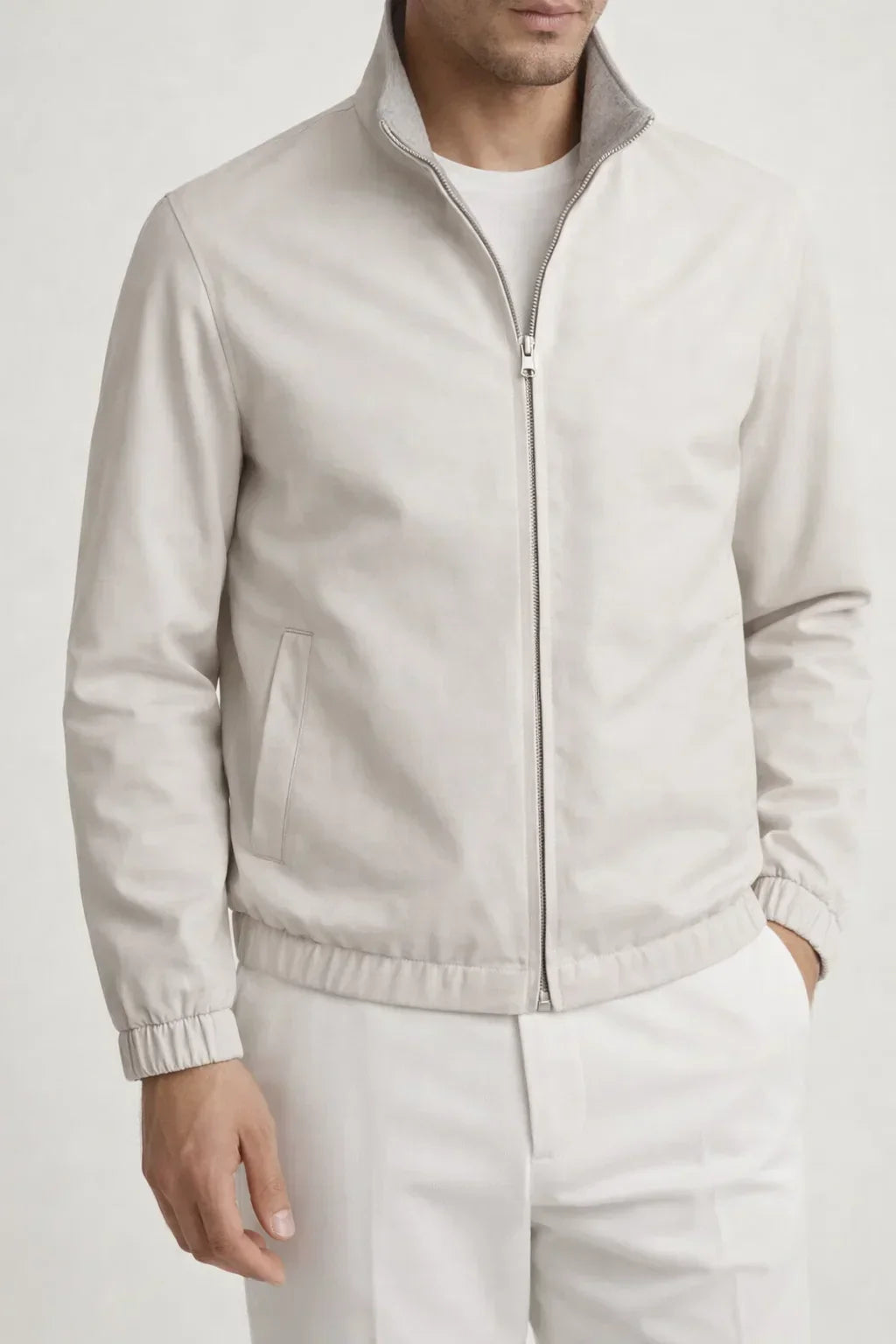 CHAQUETA TÉCNICA MARFIL