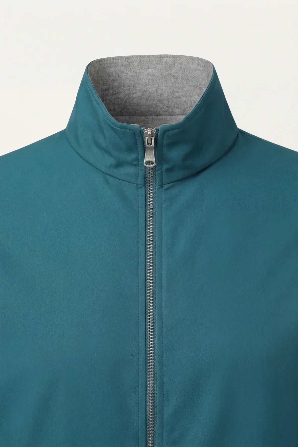 CHAQUETA TÉCNICA VERDE AZULADO